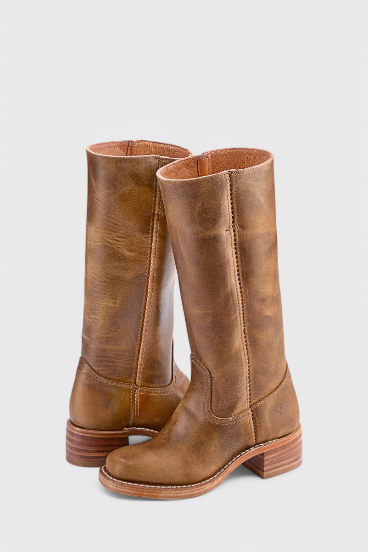 Lunara | Leather Knee High Boots 6