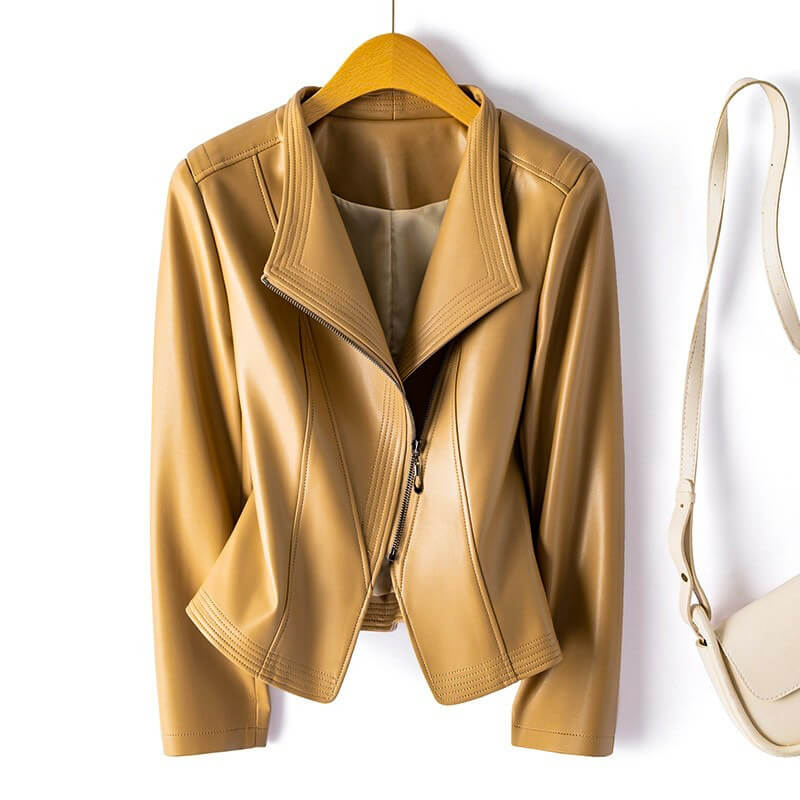 Lunara | Vegan Leather Structured Jacket 3