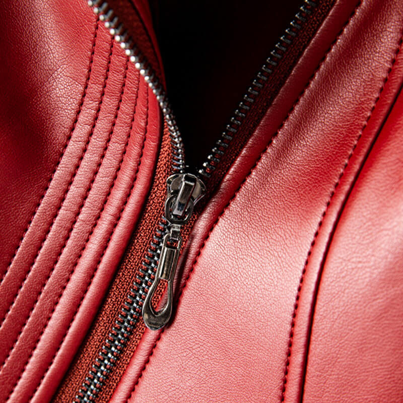 Lunara | Vegan Leather Structured Jacket 7