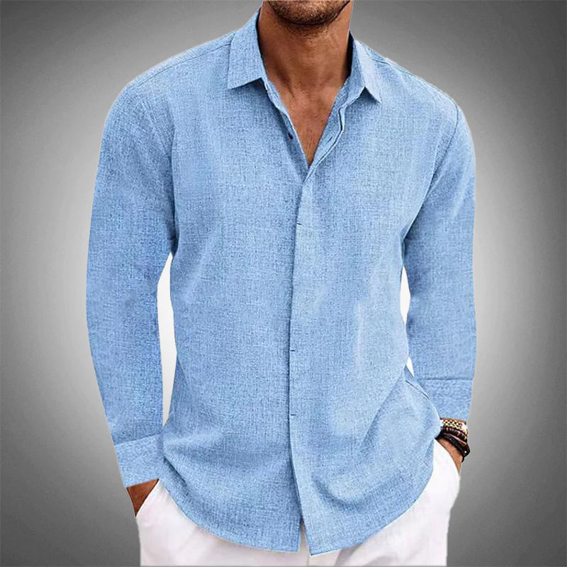 Miles - Modern Long-Sleeve Shirt 0