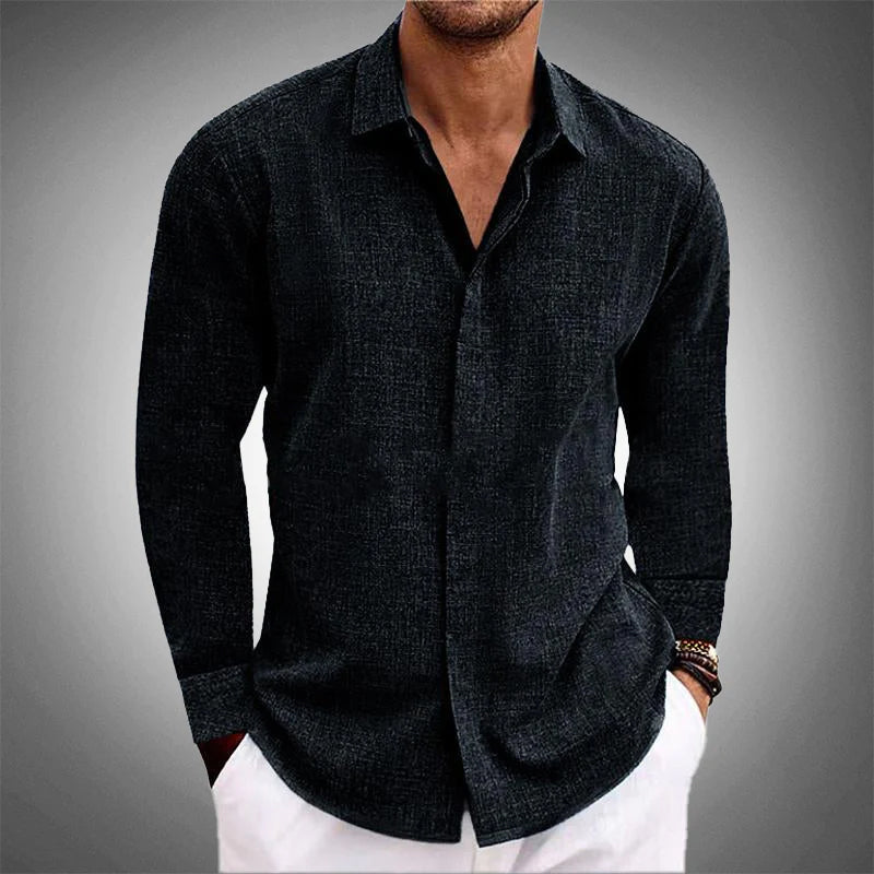 Miles - Modern Long-Sleeve Shirt 1