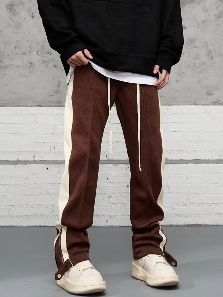 Pavon | Cotton Blend Straight Fit Pants 2