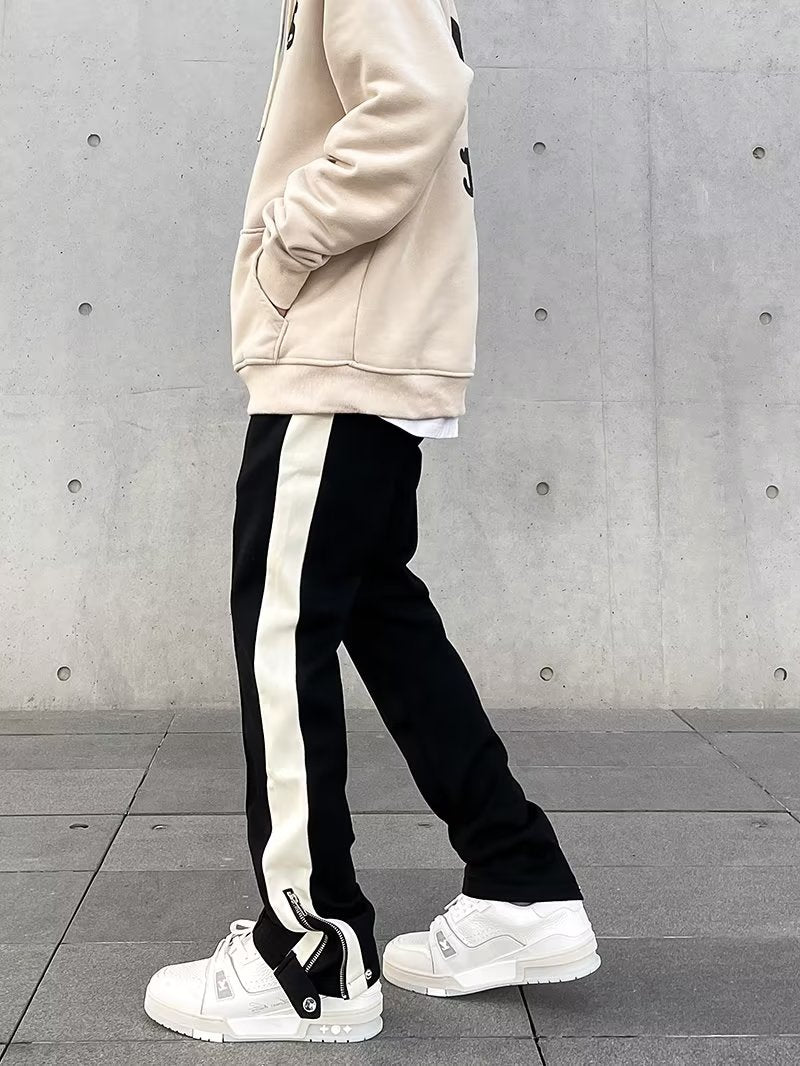Pavon | Cotton Blend Straight Fit Pants 4