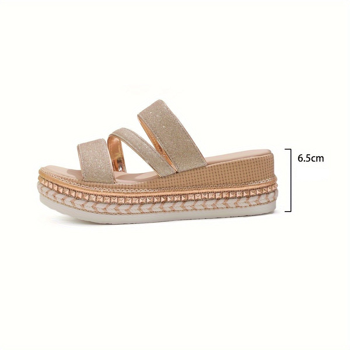 Reyna | Women's Orthopedic Strappy Platform Slide Sandals