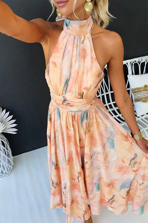 Sablea | Watercolour Maxi Dress for Women 3