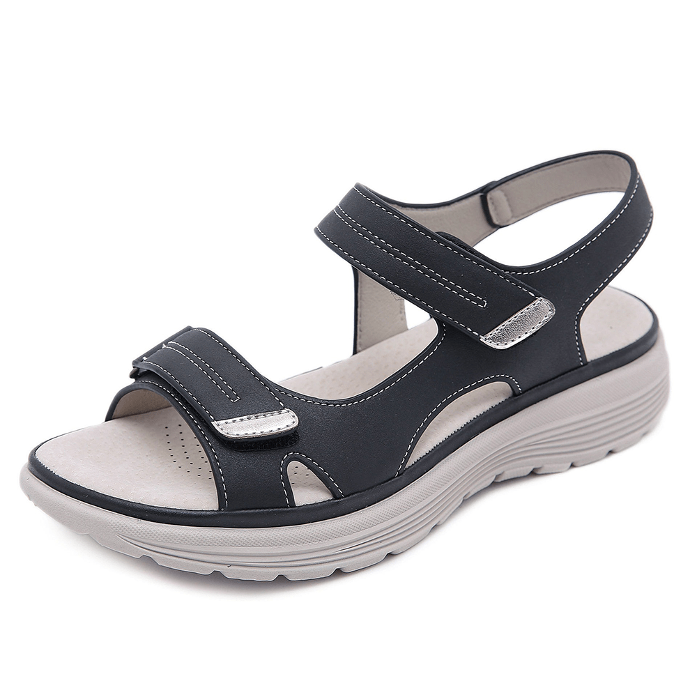 Susan | Women's Sport Sandals Hook And Loop Ankle Strap