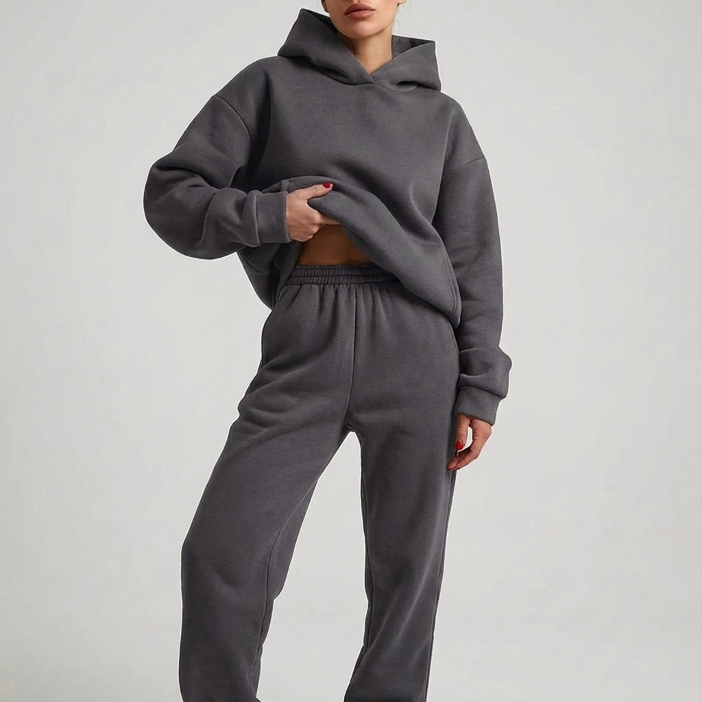 Tara | Women's Tracksuit Set Oversized Hoodie Jogger Pants