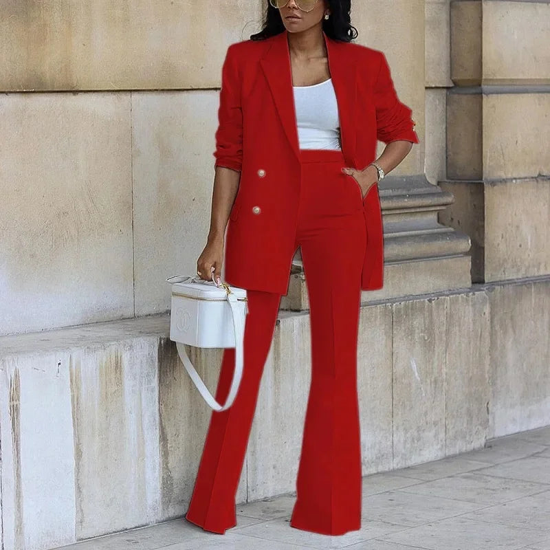 Tavira | Tailored Double-Breasted Women's Suit Set 1